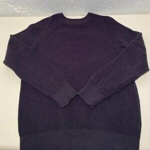 American Eagle Men's Ribbed Cotton Crewneck Sweater